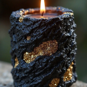 Midnight Gold Luxe Candle