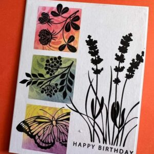 Botanical Bliss Birthday Card