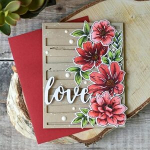 Floral Love Handmade Card