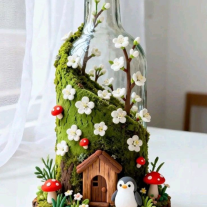 Miniature Forest Bottle Art